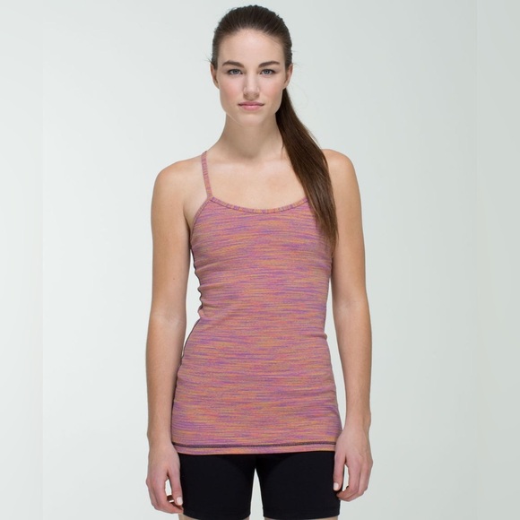 Lululemon Power Y Tank *Luon Wee Are From Space Vintage Pink - Picture 1 of 8